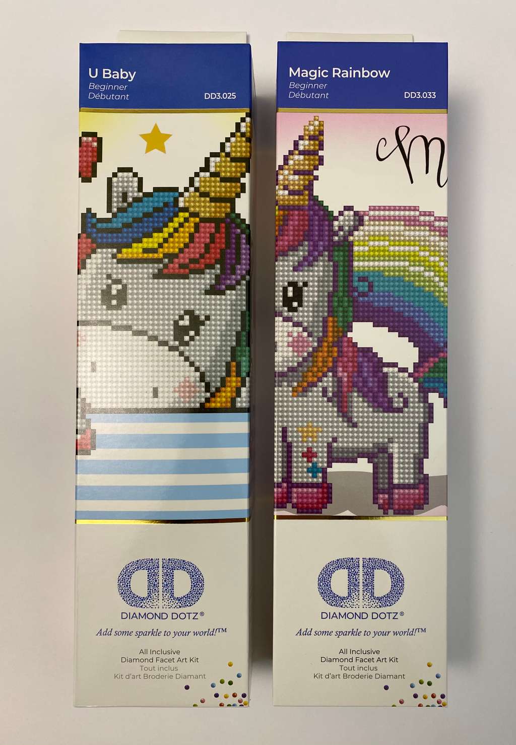 quadro Diamond Dots Unicorno
